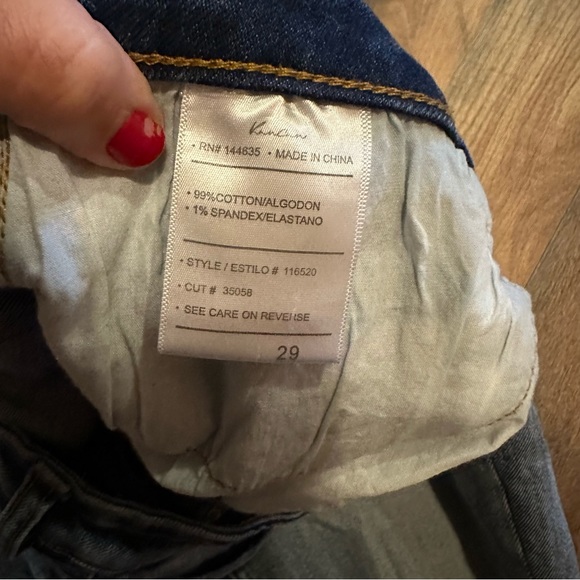 Kancan Distressed Skinny Jeans sz 29 - Picture 5 of 6